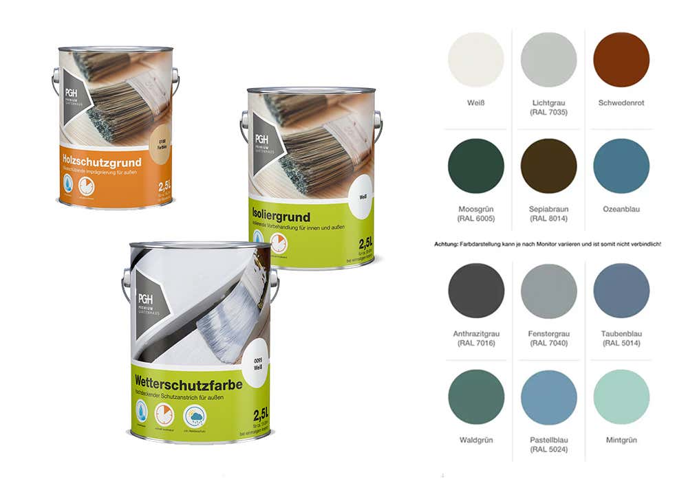 Set de peinture opaque Premium 3XL