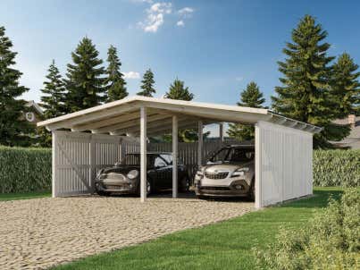 Bespreken Beg ijs Goedkoop een carport kopen: Bescherming van uw auto tegen hitte &amp; hagel